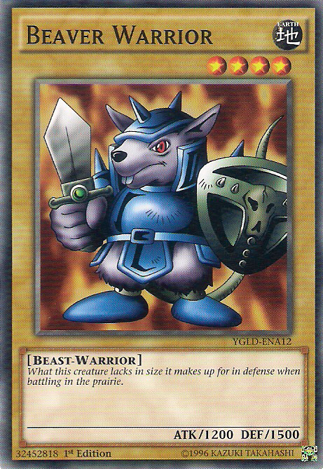 Beaver Warrior [YGLD-ENA12] Common | Chromatic Games