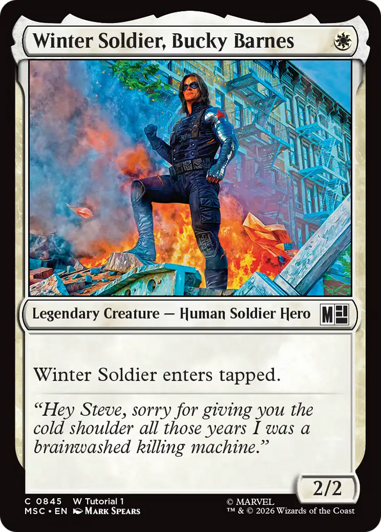 Winter Soldier, Bucky Barnes [Marvel Super Heroes Commander] | Chromatic Games
