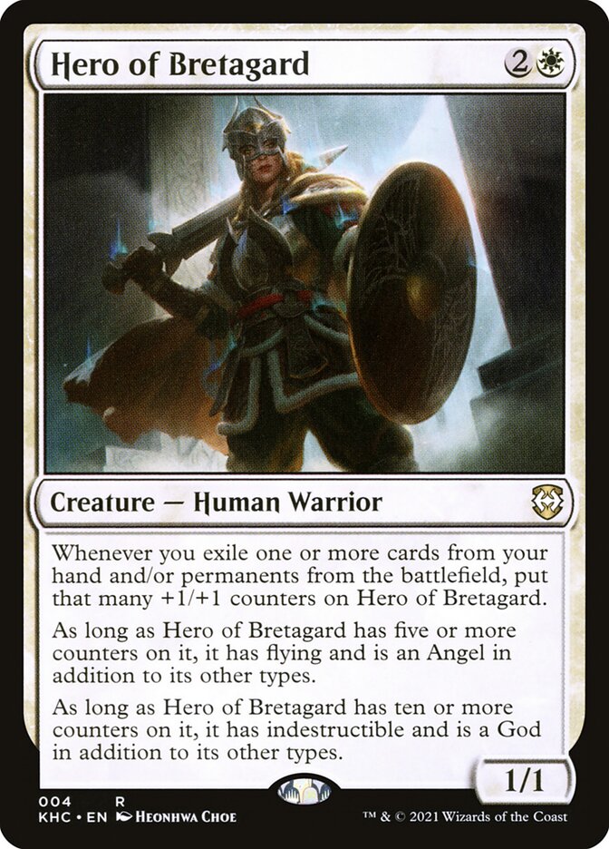 Hero of Bretagard 4/1 (Commander: Kaldheim)  | Chromatic Games