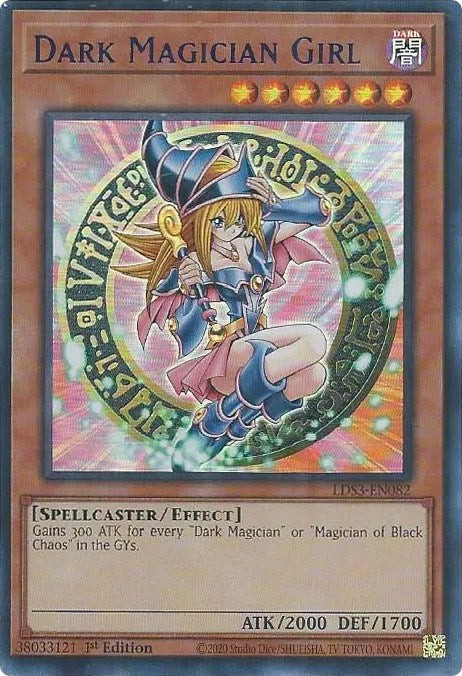 Dark Magician Girl (Blue) [LDS3-EN082] Ultra Rare | Chromatic Games