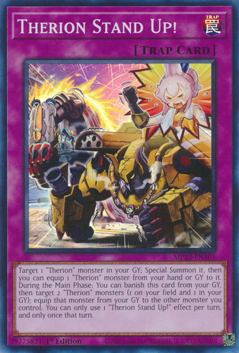 Therion Stand Up! [MP23-EN101] Super Rare | Chromatic Games