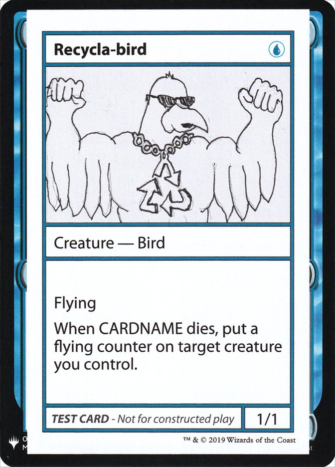 Recycla-bird [Mystery Booster Playtest Cards] | Chromatic Games