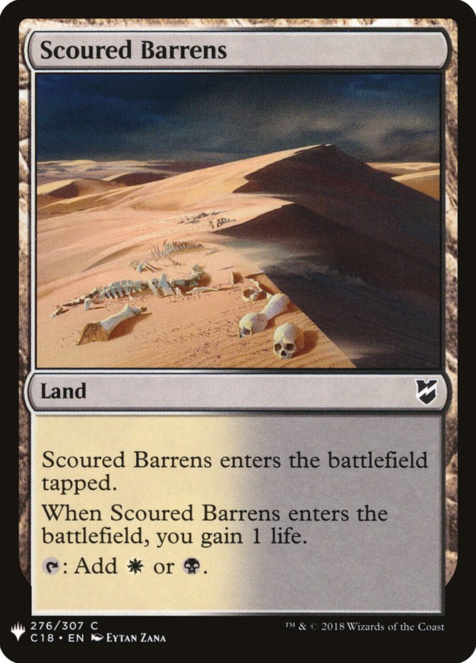 Scoured Barrens [Mystery Booster] | Chromatic Games