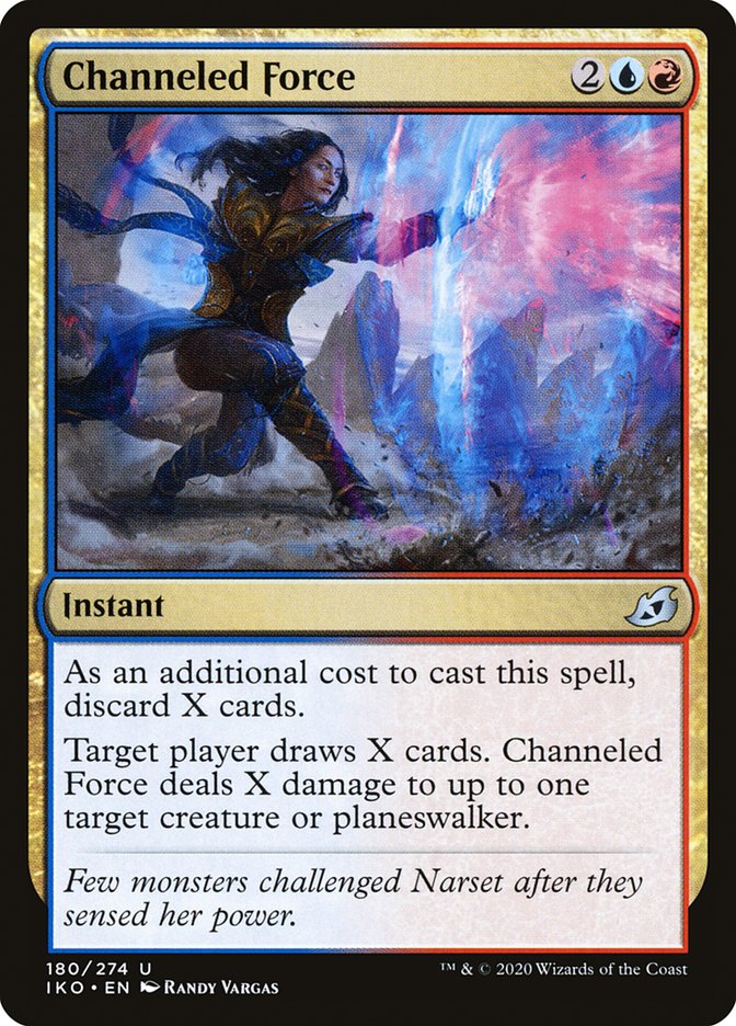 Channeled Force 180/274 (Ikoria: Lair of Behemoths)  | Chromatic Games