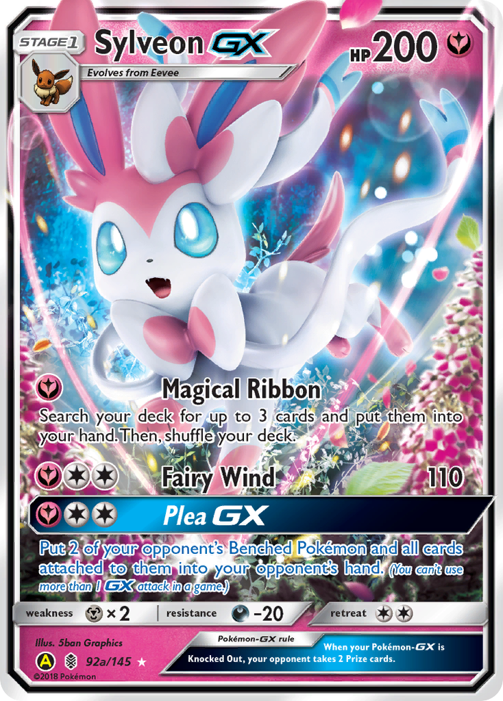 Sylveon GX (92a/145) [Alternate Art Promos] | Chromatic Games