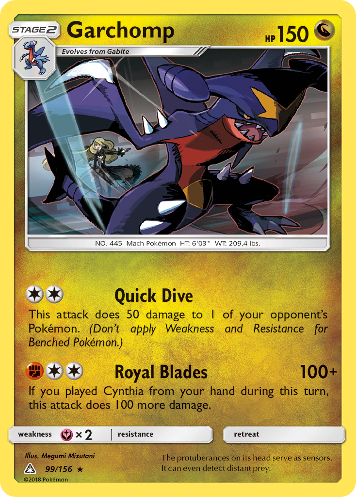 Garchomp (99/156) [Sun & Moon: Ultra Prism] | Chromatic Games