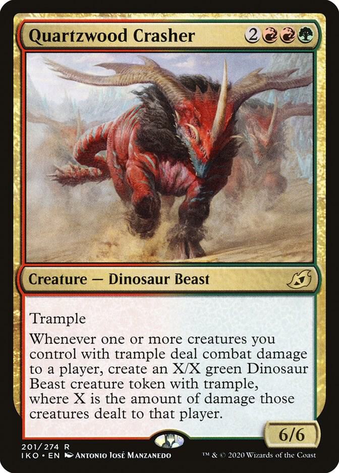 Quartzwood Crasher 201/274 (Ikoria: Lair of Behemoths)  | Chromatic Games