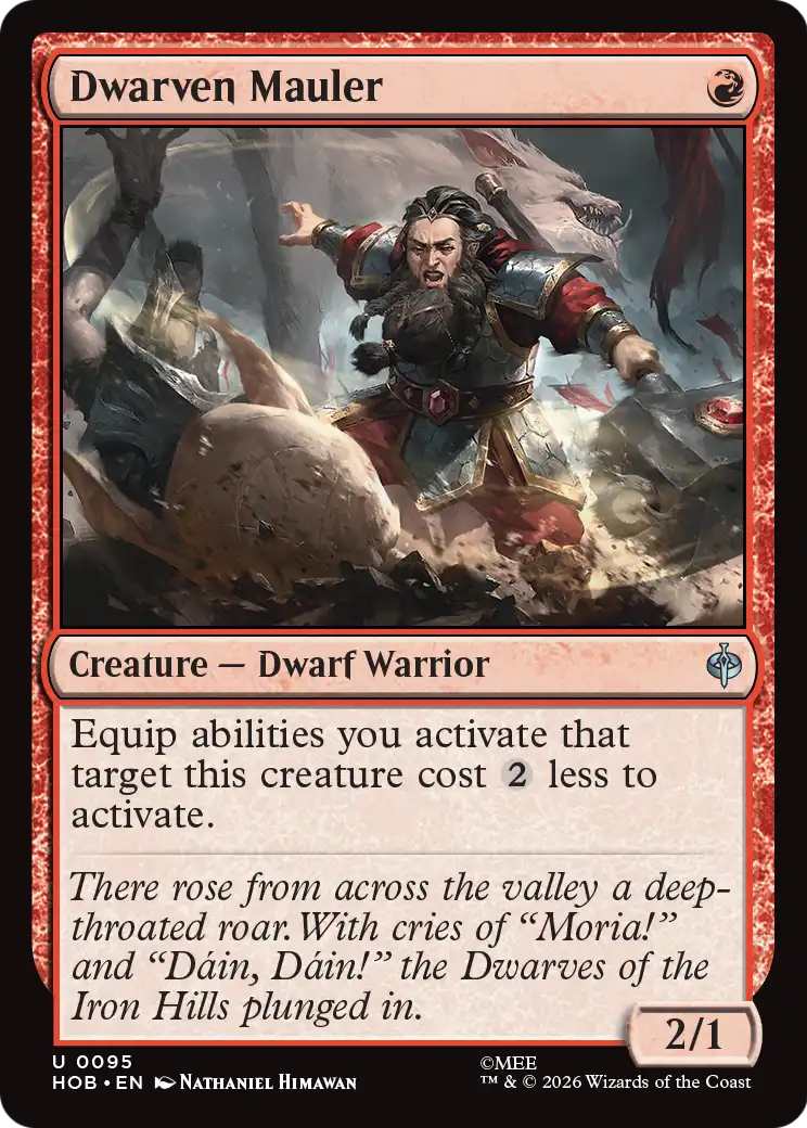 Dwarven Mauler [The Hobbit] | Chromatic Games