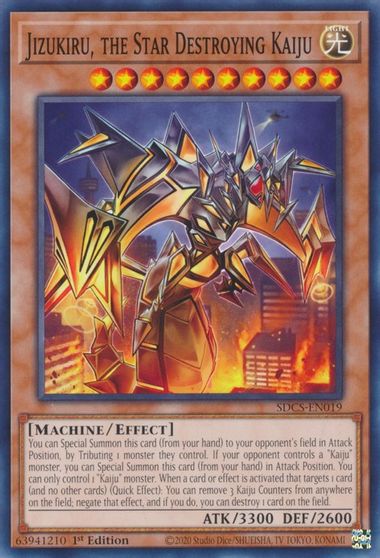 Jizukiru, the Star Destroying Kaiju [SDCS-EN019] Common | Chromatic Games