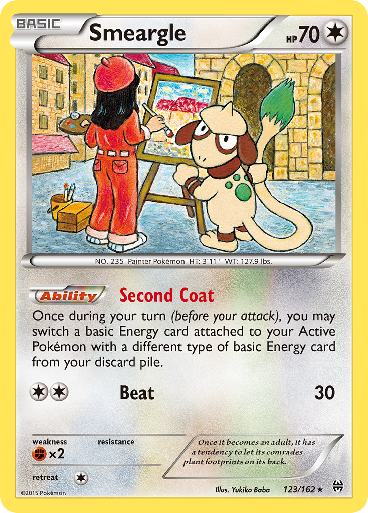 Smeargle (123/162) [XY: BREAKthrough] | Chromatic Games