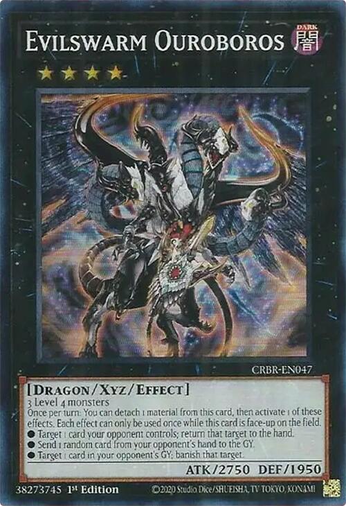Evilswarm Ouroboros (SR) [CRBR-EN047] Super Rare | Chromatic Games