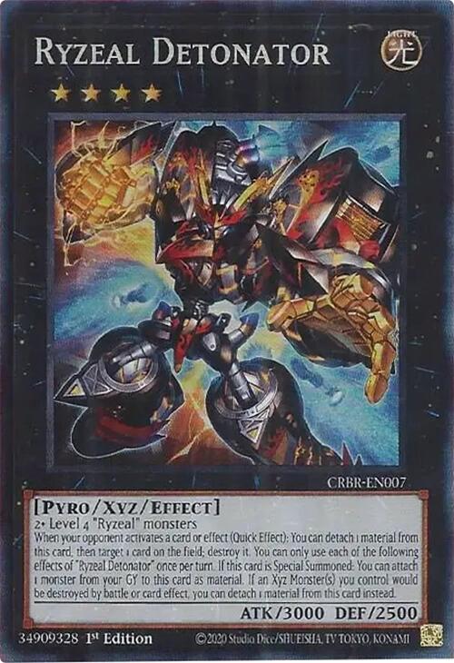 Ryzeal Detonator [CRBR-EN007] Collector's Rare | Chromatic Games