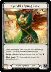 Fabric of Spring // Fyendal's Spring Tunic [LSS011] (Promo)  Cold Foil | Chromatic Games