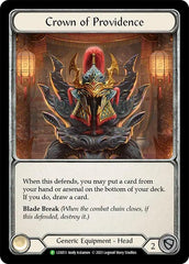 Fabric of Providence // Crown of Providence [LSS013] (Promo)  Cold Foil | Chromatic Games