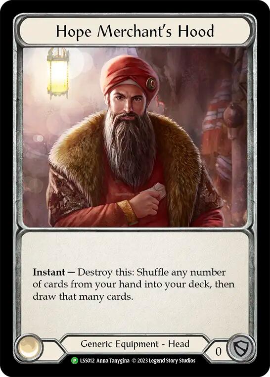 Fabric of Hope // Hope Merchant's Hood [LSS012] (Promo)  Cold Foil | Chromatic Games