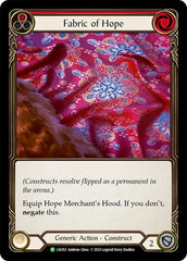 Fabric of Hope // Hope Merchant's Hood [LSS012] (Promo)  Cold Foil | Chromatic Games
