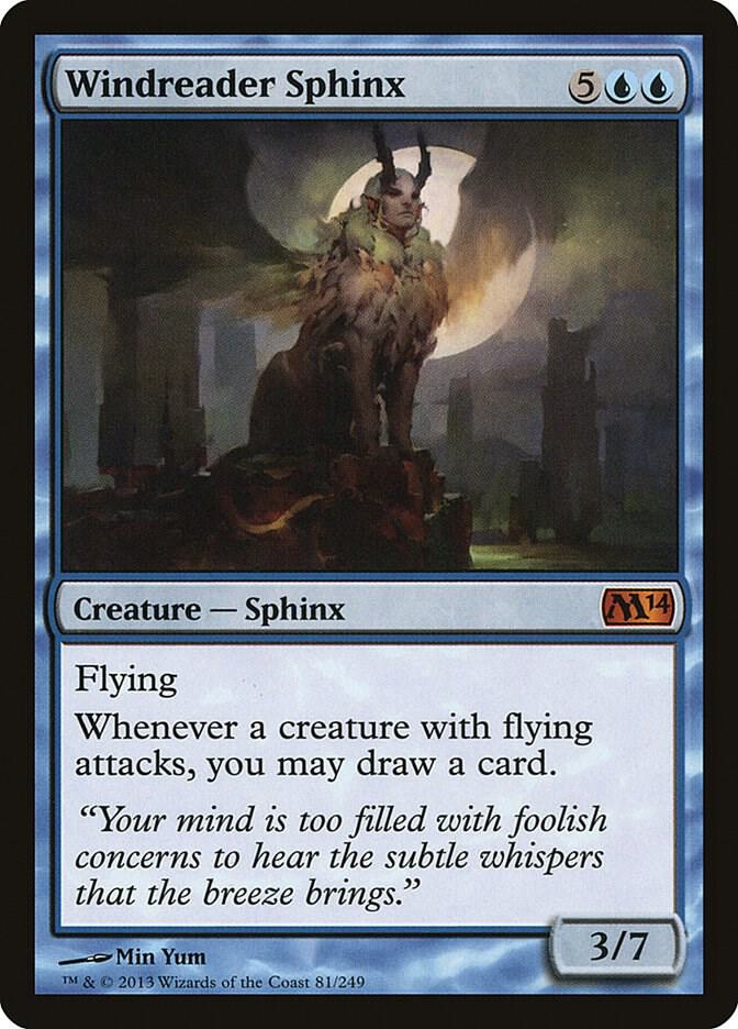 Windreader Sphinx 81/249 (Magic 2014 (M14))  | Chromatic Games