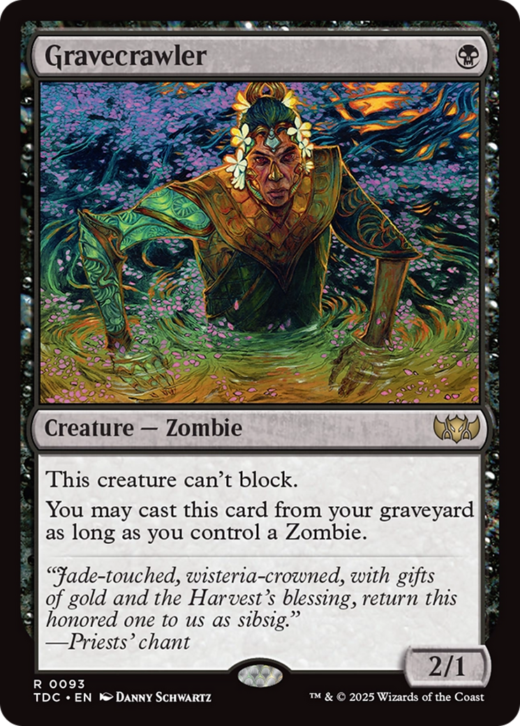 Gravecrawler [Tarkir: Dragonstorm Commander] | Chromatic Games