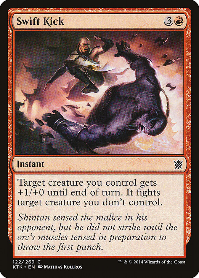 Swift Kick 122/269 (Khans of Tarkir)  - Foil | Chromatic Games
