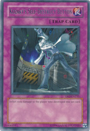 Kozaky's Self-Destruct Button [DR3-EN232] Rare | Chromatic Games
