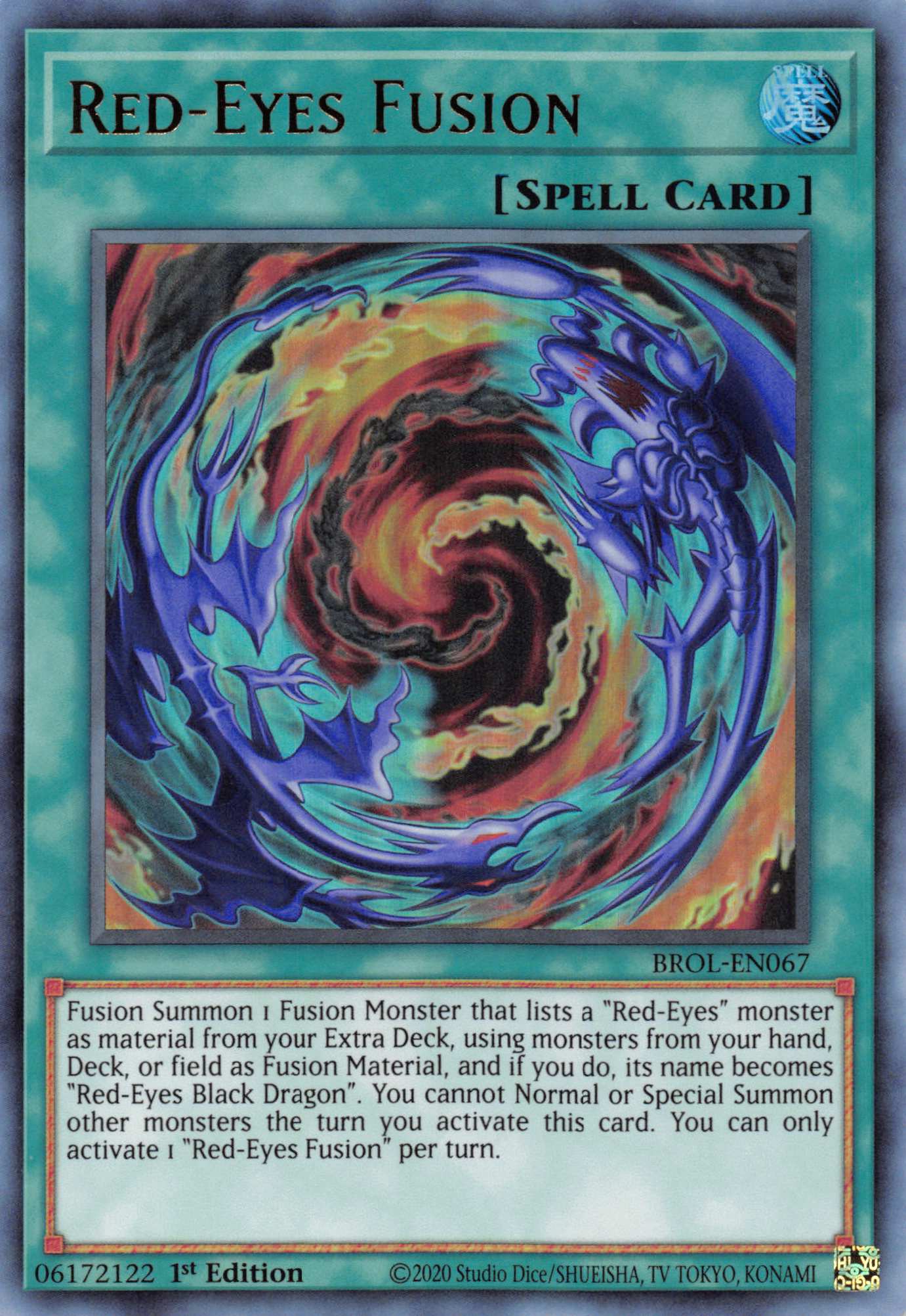 Red-Eyes Fusion [BROL-EN067] Ultra Rare | Chromatic Games