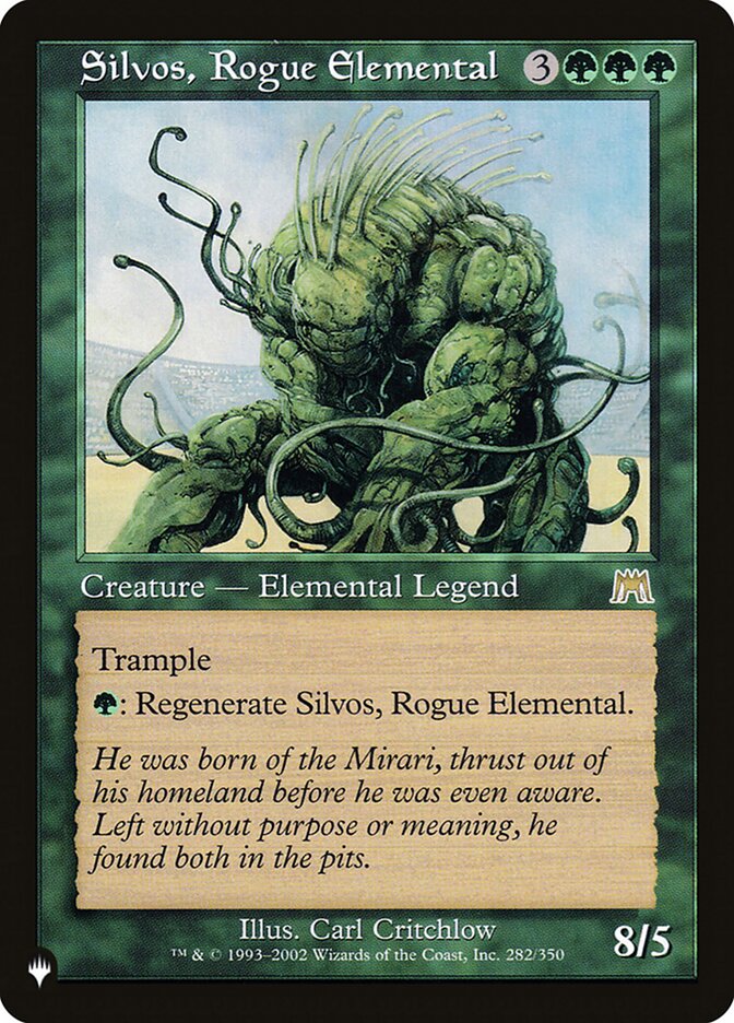 Silvos, Rogue Elemental [The List] | Chromatic Games