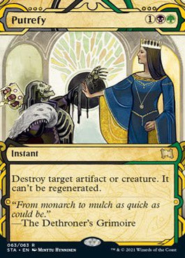 Putrefy (Foil Etched) [Strixhaven: Mystical Archive] | Chromatic Games