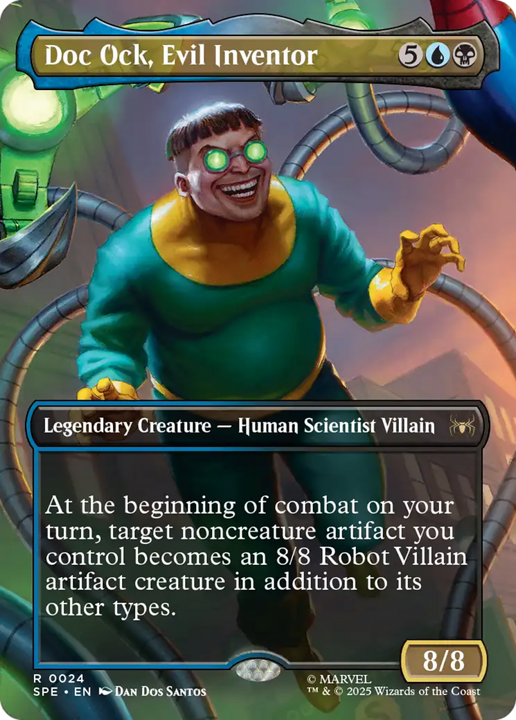 Doc Ock, Evil Inventor (Borderless) [Marvel's Spider-Man: Eternal-Legal] | Chromatic Games