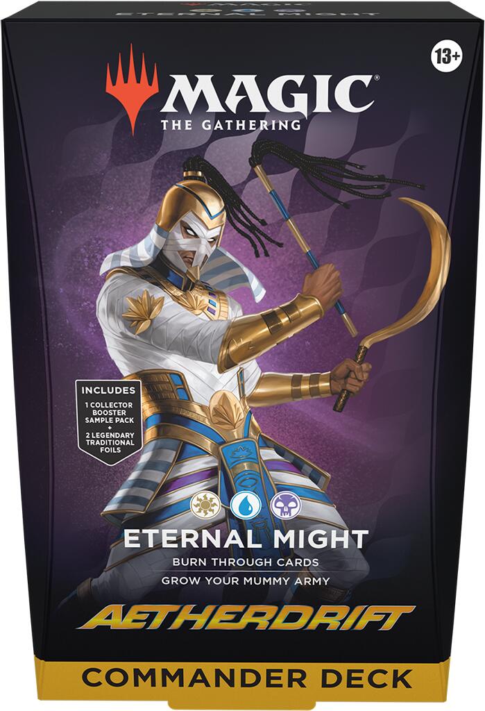 Aetherdrift - Eternal Might Commander Deck | Chromatic Games