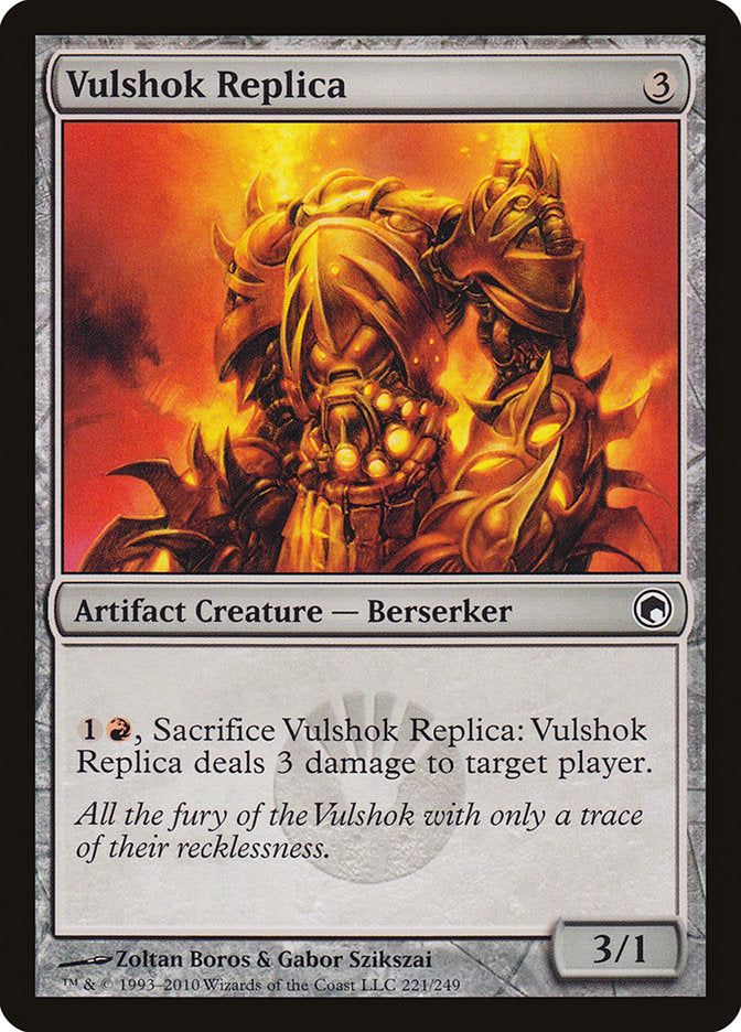 Vulshok Replica 221/249 (Scars of Mirrodin)  | Chromatic Games