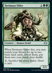 Yavimaya Elder (Foil Etched) [Modern Horizons 2] | Chromatic Games