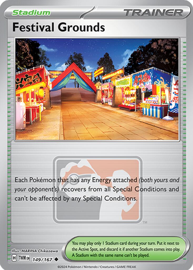 Festival Grounds (149/167) [League & Championship Cards] | Chromatic Games