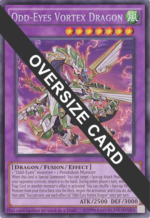 Odd-Eyes Vortex Dragon (Oversized) [DOCS-EN045] Promo | Chromatic Games