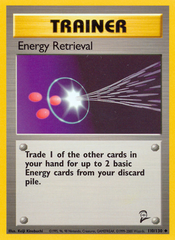 Energy Retrieval (110/130) [Base Set 2] | Chromatic Games