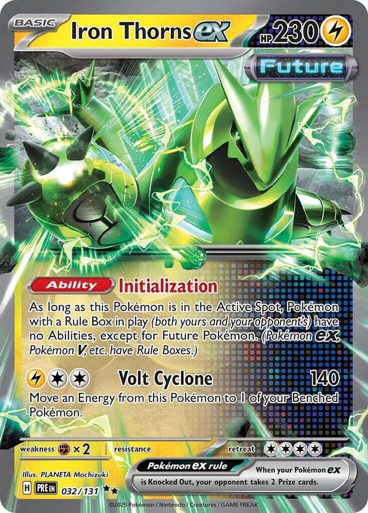 Iron Thorns ex (032/131) [Scarlet & Violet: Prismatic Evolutions] | Chromatic Games