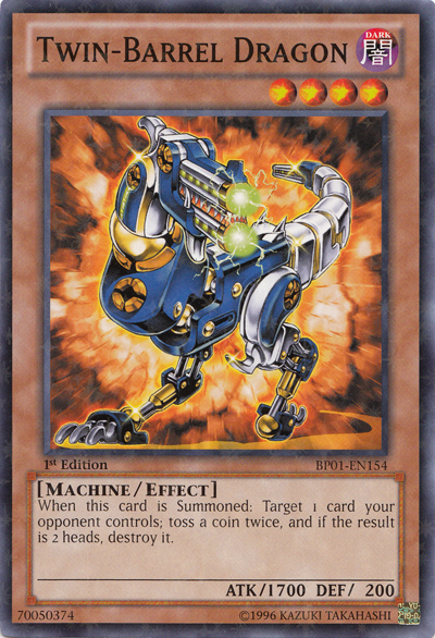 Twin-Barrel Dragon [BP01-EN154] Starfoil Rare | Chromatic Games
