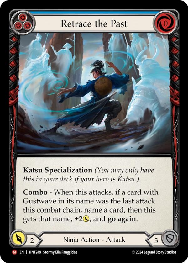 Retrace the Past [HNT249] (The Hunted)  Rainbow Foil | Chromatic Games