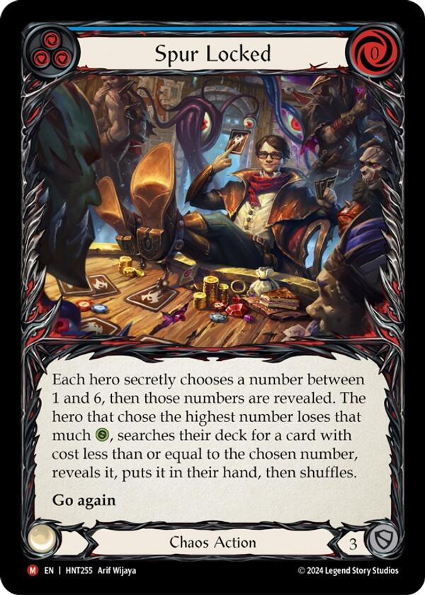 Spur Locked [HNT255] (The Hunted)  Rainbow Foil | Chromatic Games