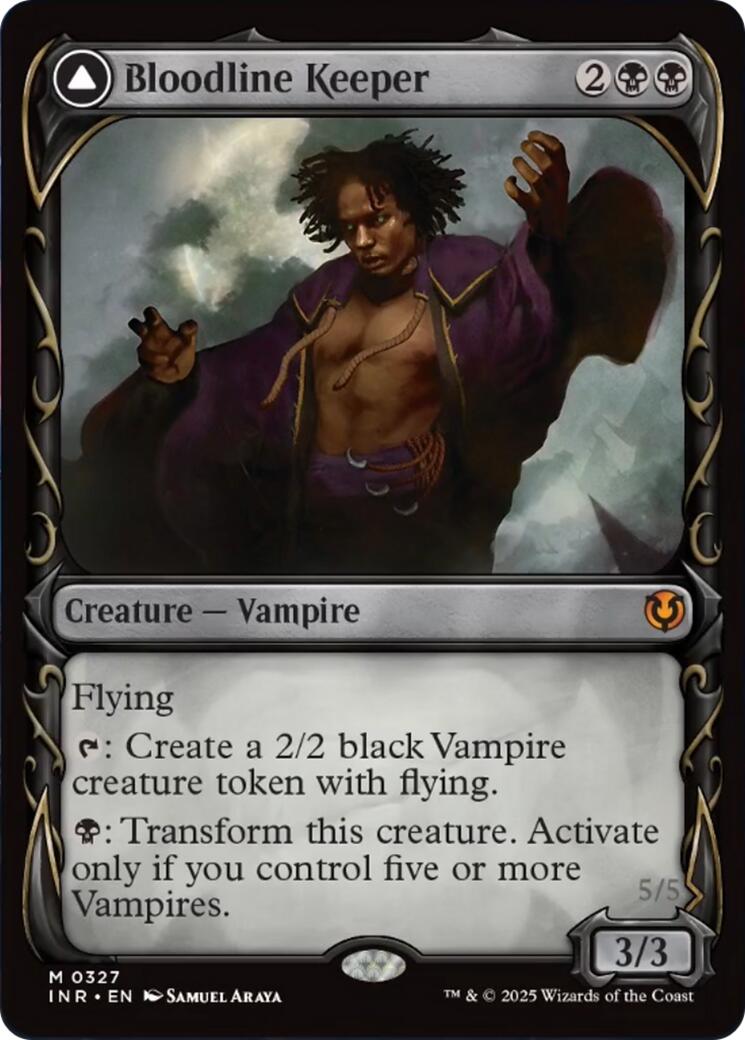 Bloodline Keeper // Lord of Lineage (Showcase) [Innistrad Remastered] | Chromatic Games