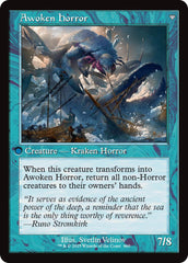 Thing in the Ice // Awoken Horror (Retro Frame) [Innistrad Remastered] | Chromatic Games