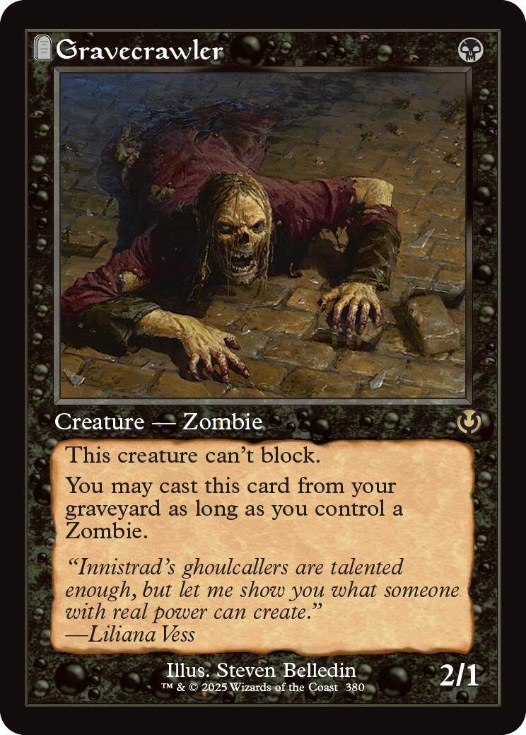 Gravecrawler (Retro Frame) [Innistrad Remastered] | Chromatic Games