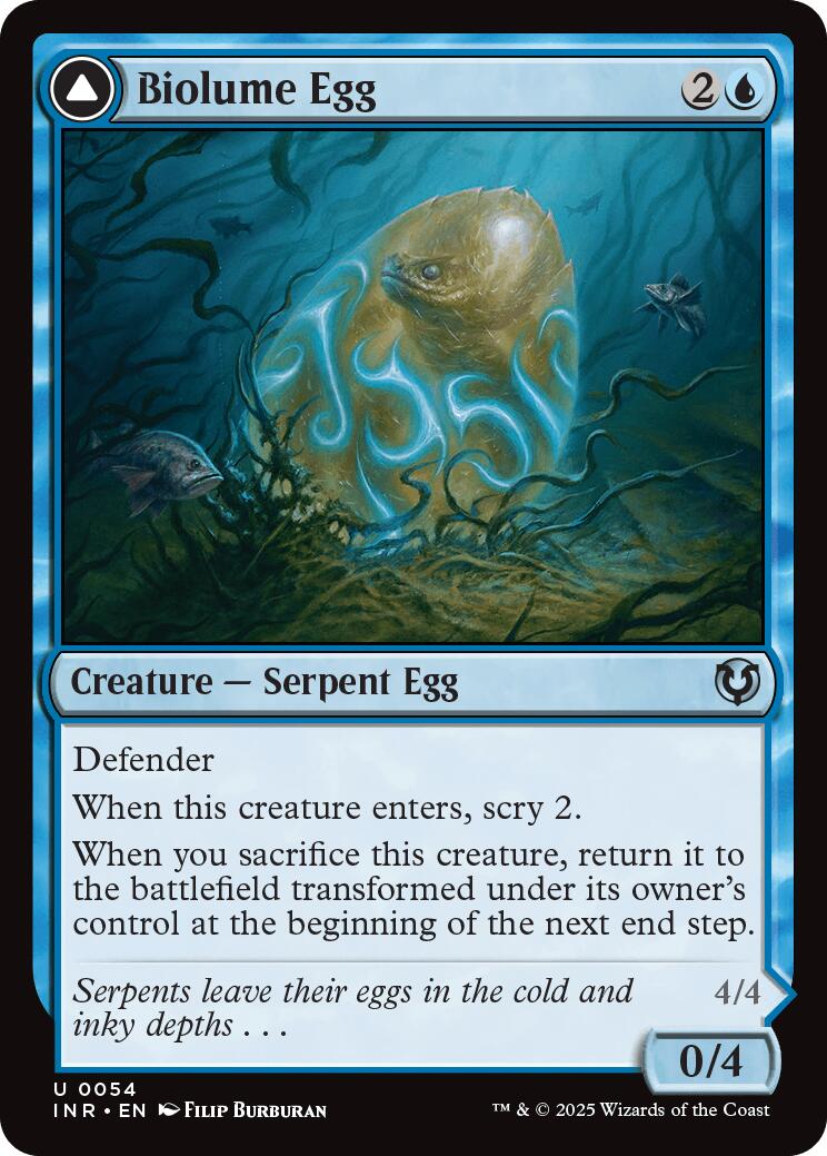 Biolume Egg // Biolume Serpent [Innistrad Remastered] | Chromatic Games