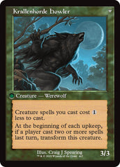 Duskwatch Recruiter // Krallenhorde Howler (Retro Frame) [Innistrad Remastered] | Chromatic Games