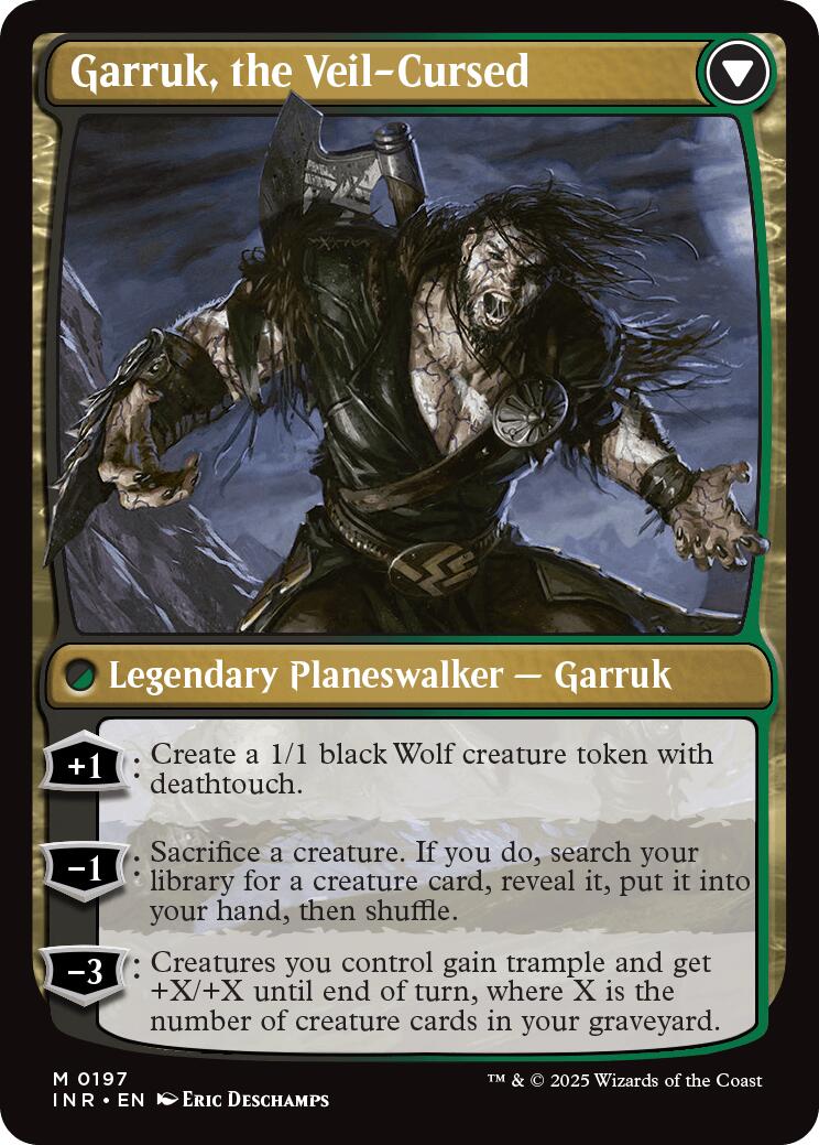 Garruk Relentless // Garruk, the Veil-Cursed [Innistrad Remastered] | Chromatic Games