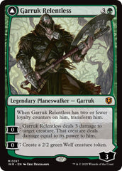 Garruk Relentless // Garruk, the Veil-Cursed [Innistrad Remastered] | Chromatic Games