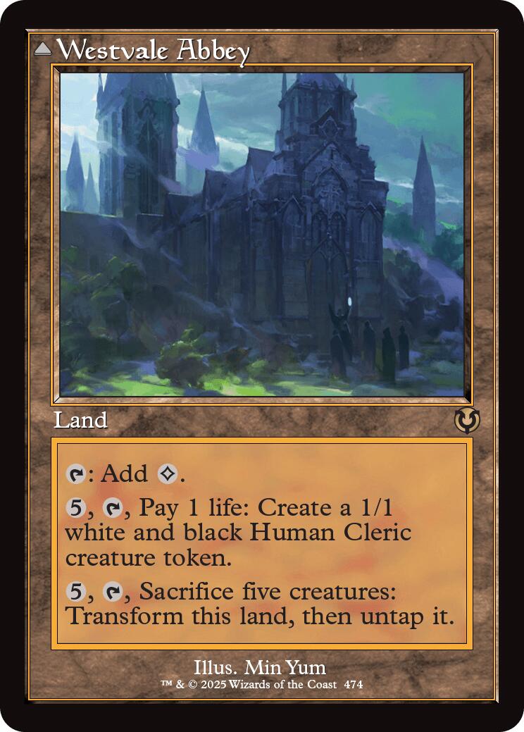 Westvale Abbey // Ormendahl, Profane Prince (Retro Frame) [Innistrad Remastered] | Chromatic Games