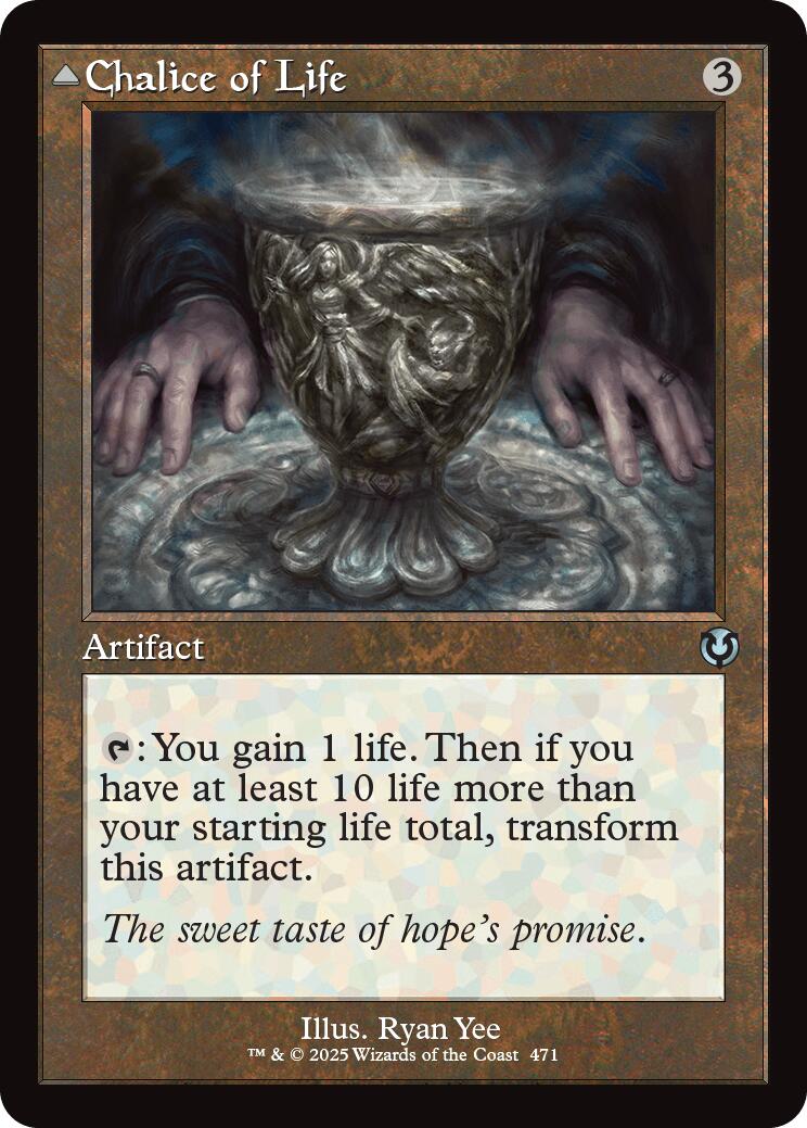 Chalice of Life // Chalice of Death (Retro Frame) [Innistrad Remastered] | Chromatic Games