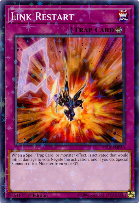 Link Restart [SP18-EN050] Starfoil Rare | Chromatic Games