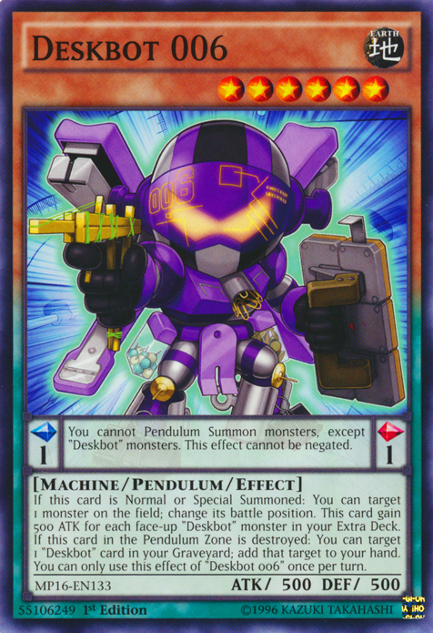 Deskbot 006 [MP16-EN133] Common | Chromatic Games