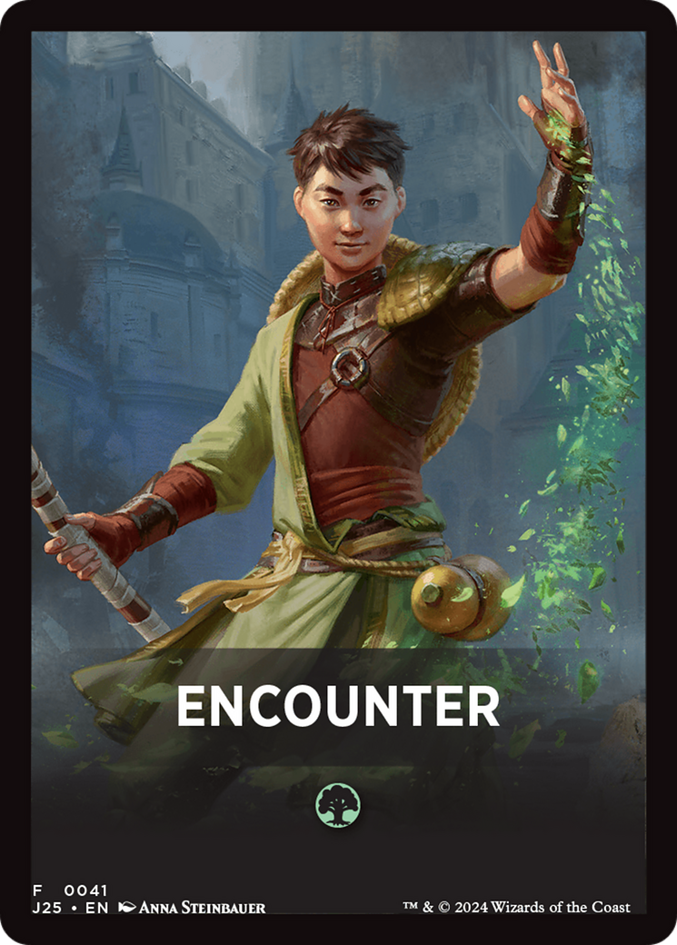 Encounter Theme Card [Foundations Jumpstart Front Cards] | Chromatic Games